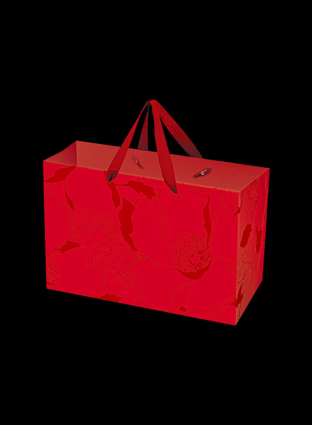 手提袋-舞茗捻花香