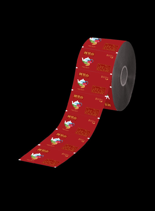 茶包外袋紙捲-壺中茶境