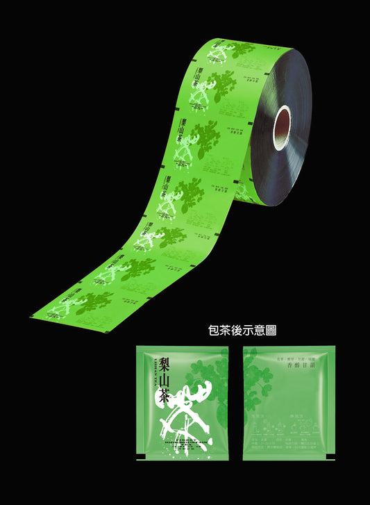 錦繡風采系列茶包外袋紙捲