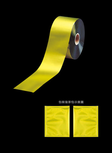 茶包外袋紙捲-亮面電鍍