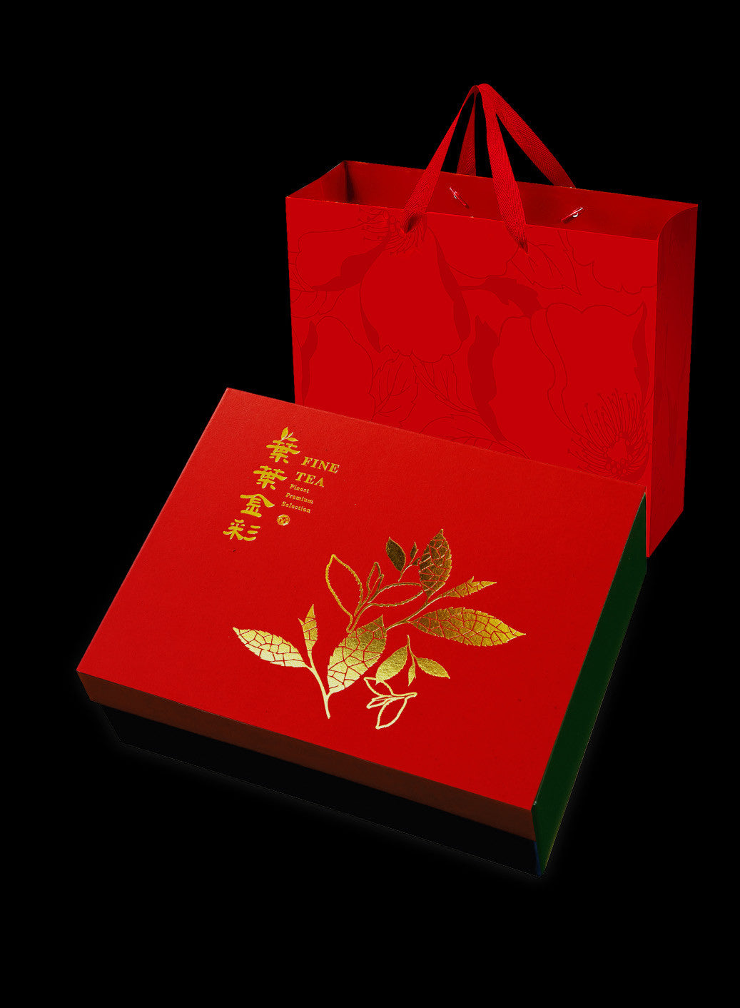 小禮盒-磁扣蓋-葉葉金彩