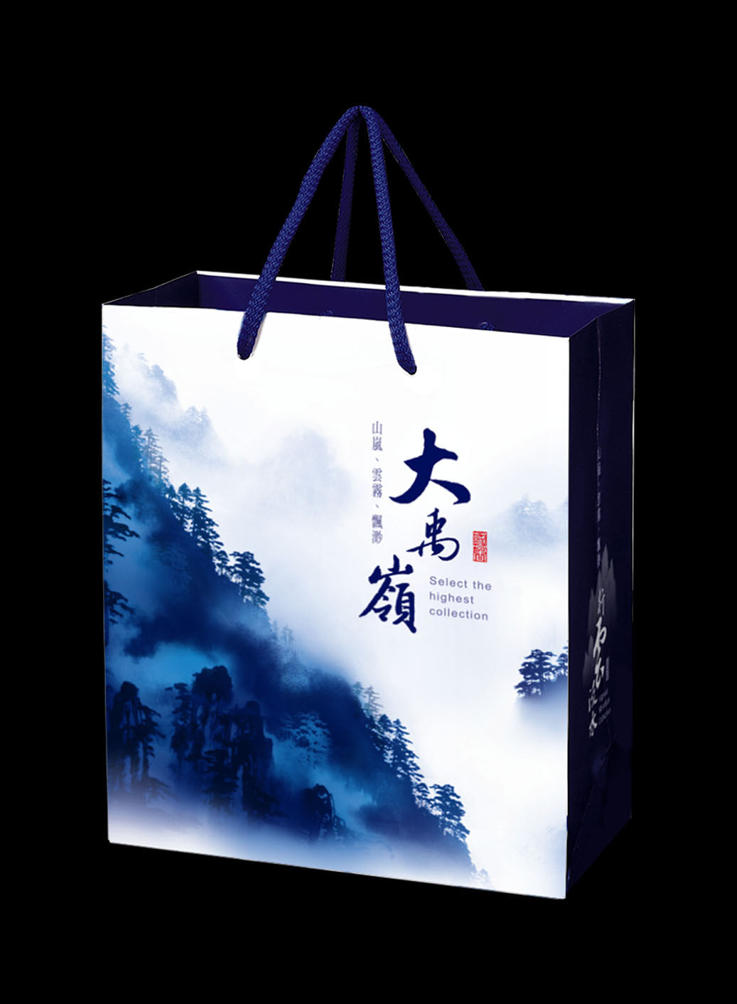 手提袋-行雲流水