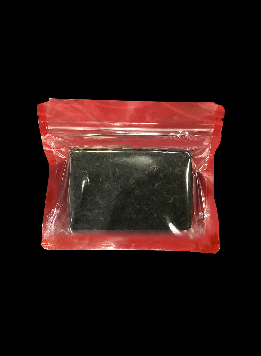 拉鏈站立轉韻袋(茶磚)