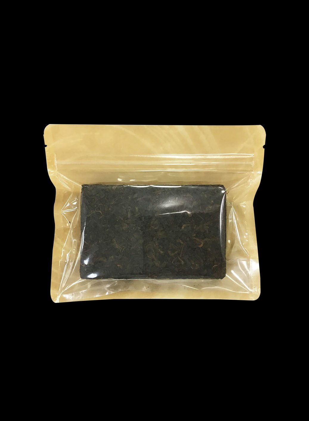 拉鏈站立轉韻袋(茶磚)