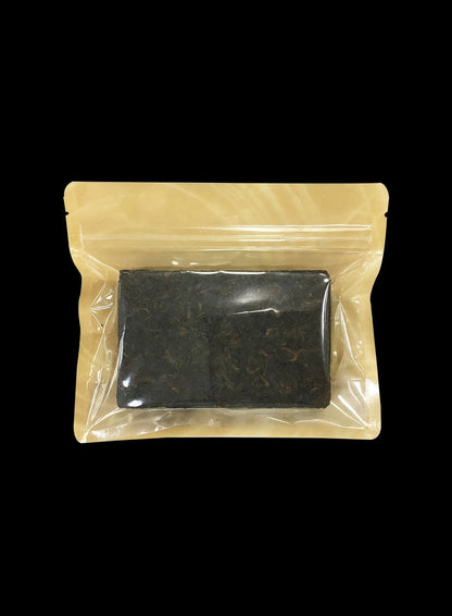 拉鏈站立轉韻袋(茶磚)