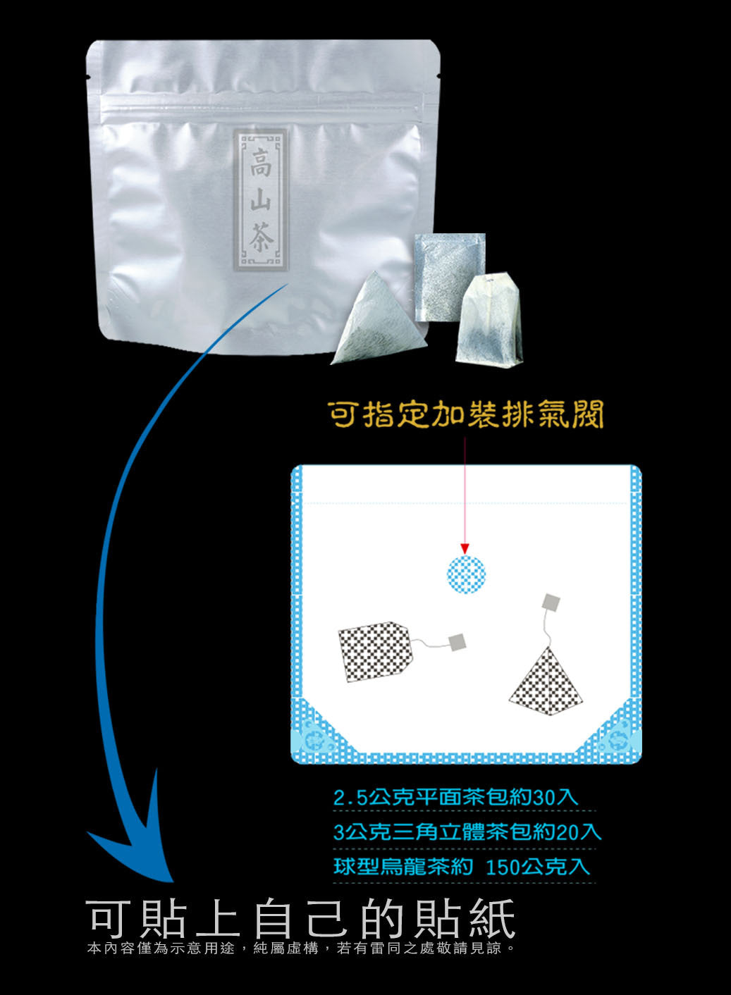 拉鏈袋-寬口-鋁箔空白